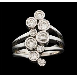 14KT White Gold 1.00ctw Diamond Ring