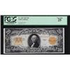 Image 1 : 1922 $20 Gold Certificate Note PCGS VF25