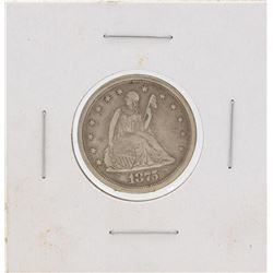 1875-S Liberty Seated Twenty Cent Piece Coin