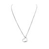 Image 2 : Tiffany Sterling Silver 0.03ct Diamond Floating Heart Pendant with Chain