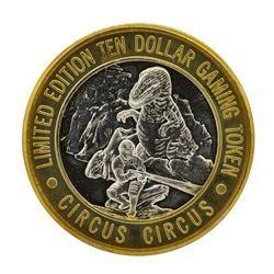 .999 Silver Circus Circus Hotel & Casino Las Vegas $10 Limited Edition Gaming To
