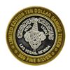 Image 2 : .999 Silver Circus Circus Hotel & Casino Las Vegas $10 Limited Edition Gaming To