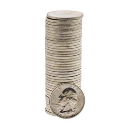 Roll of (40) 1955-D Brilliant Uncirculated Washington Quarters