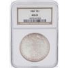Image 1 : 1886 $1 Morgan Silver Dollar Coin NGC MS63