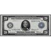Image 1 : 1914 $20 Federal Reserve Note Blue Seal