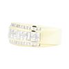 Image 2 : 18KT Yellow Gold Men's 2.48ctw Diamond Ring