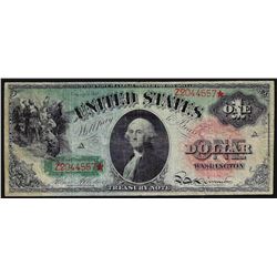 1869 $1 Rainbow Legal Tender Note