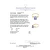Image 4 : 14KT Yellow Gold Ladies 2.44ct Tanzanite and Diamond Ring