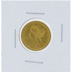 1908 $5 Liberty Head Half Eagle Gold Coin