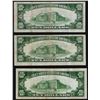 Image 2 : Lot of (3) 1934A $10 North Africa WWII Emergency Silver Certificate Notes