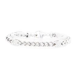 14KT White Gold Ladies 0.50ctw Diamond Bracelet