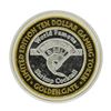 Image 2 : .999 Silver Golden Gate Las Vegas, Nevada $10 Casino Limited Edition Gaming Toke