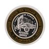 Image 1 : .999 Silver Flamingo Las Vegas, Nevada $10 Casino Limited Edition Gaming Token