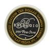 Image 2 : .999 Silver Bellagio Las Vegas, Nevada $10 Casino Limited Edition Gaming Token