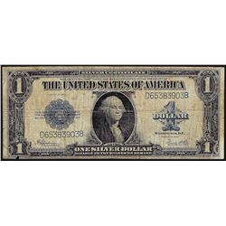1923 $1 Silver Certificate Note