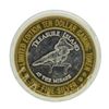 Image 1 : .999 Silver Treasure Island Las Vegas $10 Casino Limited Edition Gaming Token