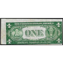 1935A $1 Silver Certificate Note Misaligned Reverse ERROR