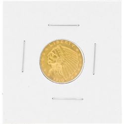 1910 $2 1/2 Indian Head Quarter Eagle Gold Coin