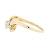 Image 3 : 14KT Yellow Gold Lady's 0.25ctw Diamond Ring