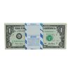 Image 1 : Pack of (100) Consecutive 2001 $1 Federal Reserve STAR Notes Chicago