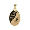 Image 1 : 10KT Yellow Gold Serenity Prayer Charm