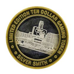 .999 Silver Silversmith Casino Resort Wendover, NV $10 Limited Edition Gaming To