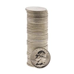 Roll of (40) 1955-D Brilliant Uncirculated Washington Quarters