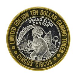 .999 Silver Circus Circus Hotel & Casino Las Vegas $10 Limited Edition Gaming To