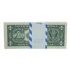 Image 2 : Pack of (100) Consecutive 2001 $1 Federal Reserve STAR Notes Chicago
