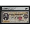 Image 1 : 1922 $100 Gold Certificate Note PMG Very Fine 30