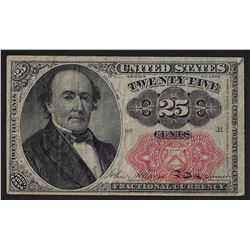1874 Twenty-Five Cent Fifth Issue Fractional Note