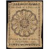 Image 2 : February 17, 1776 $1/6 Continental Currency Note