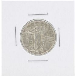 1917D Standing Liberty Quarter Type 1 Silver Coin