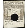 Image 2 : July 5, 1780 Connecticut Twenty Shillings Colonial Currency Note