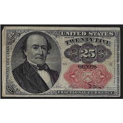 1874 Twenty-Five Cent Fifth Issue Fractional Note
