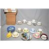 Image 1 : Selection of china collectibles including twelve teacups and saucer including Royal Albert, Aynsley,