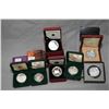 Image 1 : Eight Royal Canadian Mint collectible boxed coins including four 2003 coins including one $20 coin a