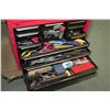 Image 2 : Mechanic's ten drawer chest and contents including hand tools, sockets, wrenches, hammers, plyers, c
