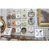 Image 1 : Large selection of collector's plates including Inuit portraits, Norman Rockwell etc. plus angel and