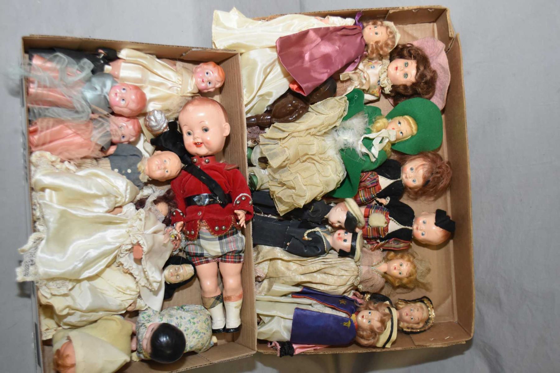 antique celluloid dolls