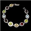 Image 2 : Natural Multi Gemstone Bracelet