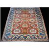 Beautifully contrasted vividly colored Egyptian Rug