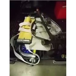 ASSORTED LOT - WOOD BRACE - HACKSAW AND MORE