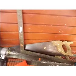 SQUARE & HAND SAW