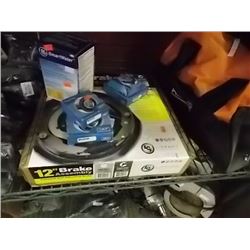 NEW BRAKE ASSEMBLY & BEARINGS - 12"