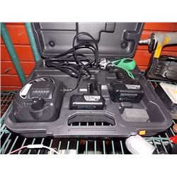 HITACHI LITIUM DRILL, 2 BATTERIES, CHARGER - PS