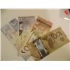 Image 1 : CURRENCY BILLS - CANADIAN  $5, $10, $20 .... - movie props - not legal tender - 4 PC TTL