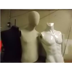 MANNIQUIN BUSTS - 3 TTL