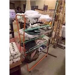 BIN DISPLAY STAND - 4 LEVELS - CONTENTS NOT INCLUDED