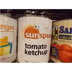 SUN SPUN TOMATO KETCHUP - 2.84L - 3 TTL